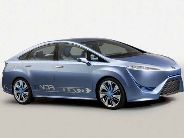 Toyota представила новый серийный автомобиль ToyotaFCV на водородном топливе