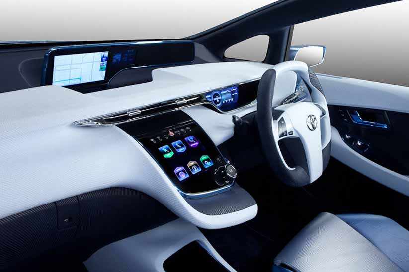 Toyota выпустила новый серийный авто ToyotaFCV на водородном топливе