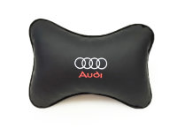 (2шт) Подушка подголовник в машину с логотипом Audi