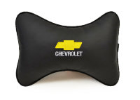 (2шт) Подушка подголовник в машину с логотипом Chevrolet