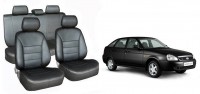Чехлы сидений Lada Priora с 2011 авточехлы экокожа