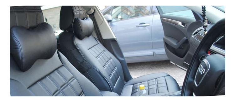 Ортопредическая подушка подголовник - как она смотрится в машине на сиденье